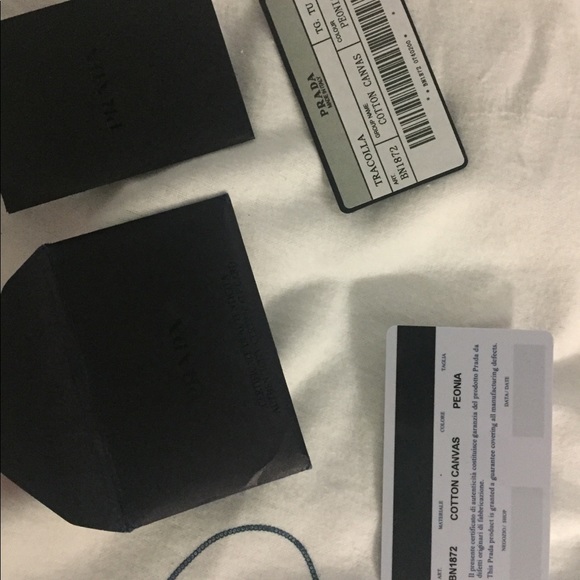 Authentic Prada Canapa Pink BijouxJewel Rhinestone - Picture 5 of 7